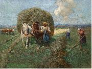 The hay card Franz Roubaud
